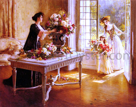  Albert Lynch Fresh From The Garden - Art Print