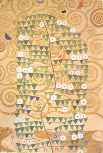  Gustav Klimt Frieze of the Villa Stoclet in Brussels Right Part of the Tree of Life - Art Print