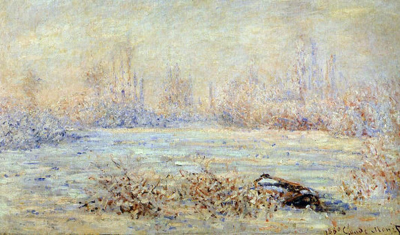  Claude Oscar Monet Frost - Art Print