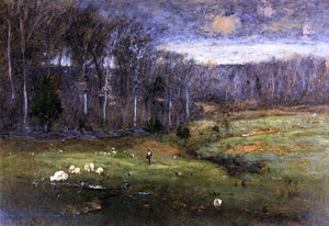  George Inness Frosty Morning, Montclair - Art Print