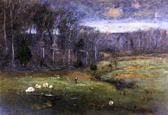  George Inness Frosty Morning, Montclair - Art Print