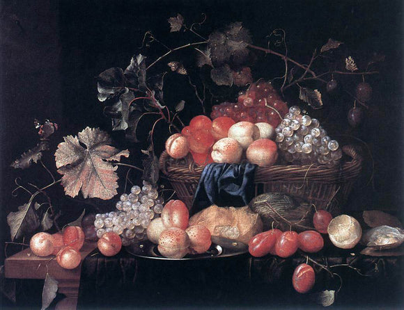  Theodoor Aenvanck Fruit - Art Print