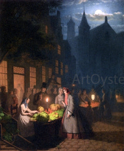  Johann Mongles Culverhouse Fruit and Vegetable Market - Art Print