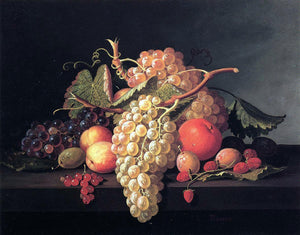  Paul Lacroix Fruit Still Life - Art Print