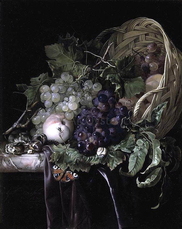  Willem Van Aelst Fruit Still-Life - Art Print