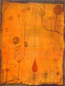  Paul Klee Fruits on Red - Art Print