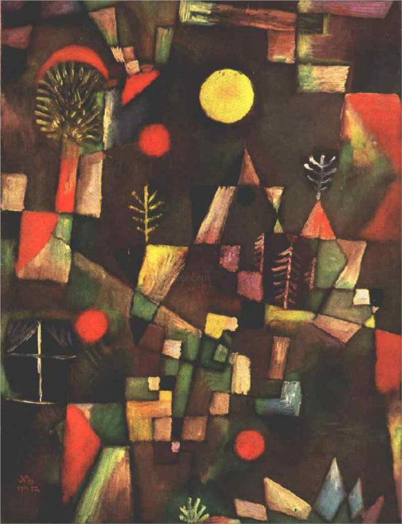  Paul Klee Full Moon - Art Print