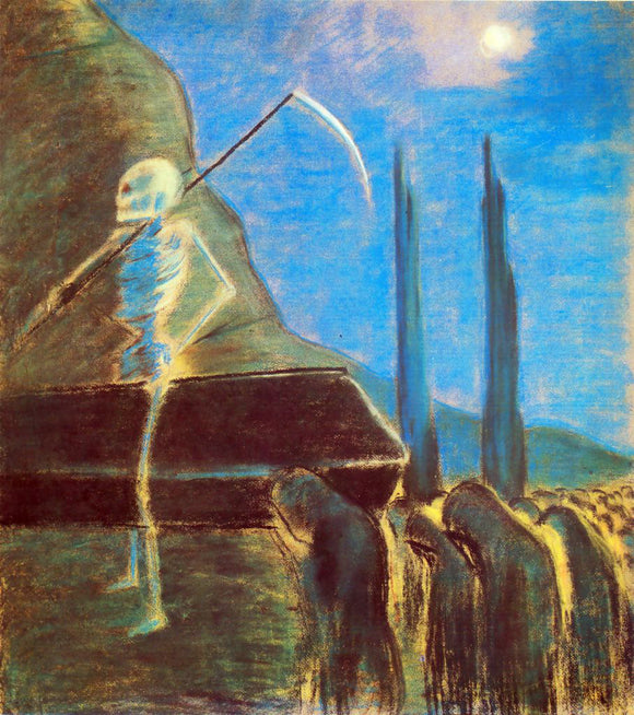  Mikalojus Ciurlionis Funeral Symphony V - Art Print