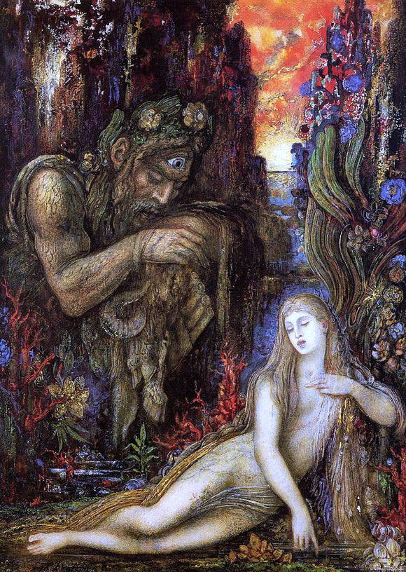  Gustave Moreau Galatea - Art Print