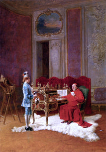  Charles Edmond Delort Game For The Cardinal - Art Print