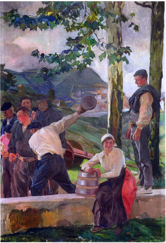  Joaquin Sorolla Y Bastida Game of Skittles - Art Print