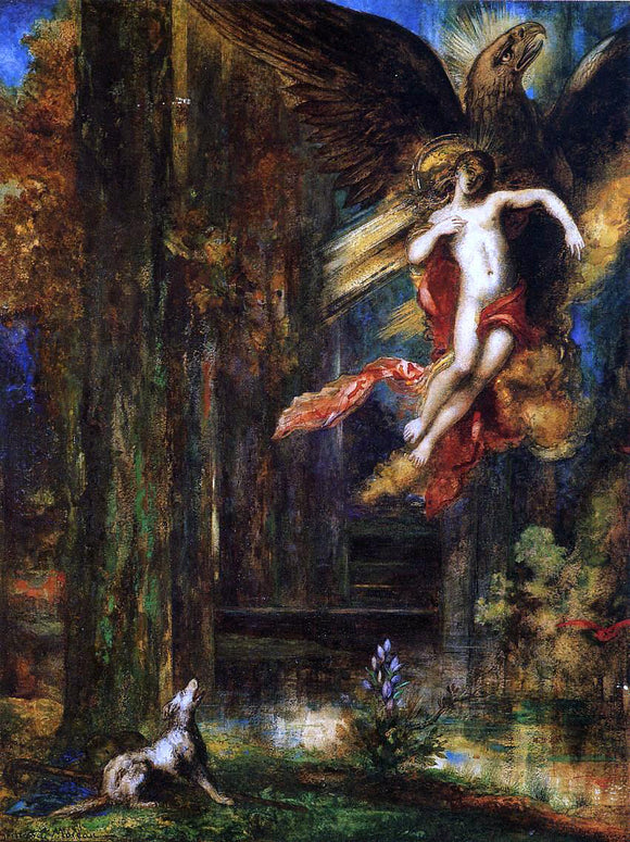  Gustave Moreau Ganymede - Art Print