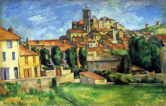  Paul Cezanne Gardanne - Art Print