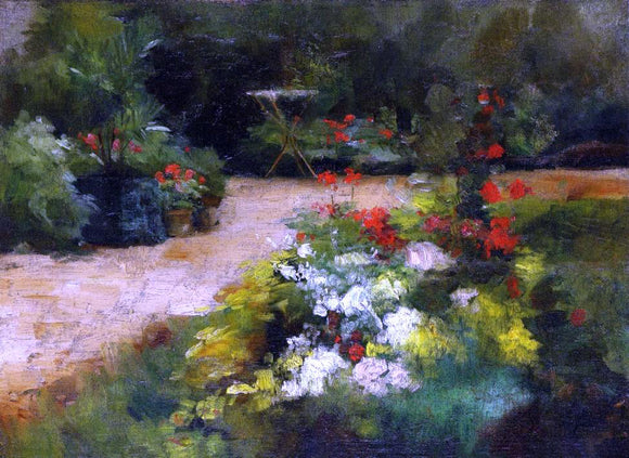  Gustave Caillebotte A Garden - Art Print