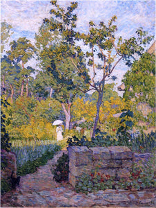  Henri Lebasque Garden at Champigny - Art Print