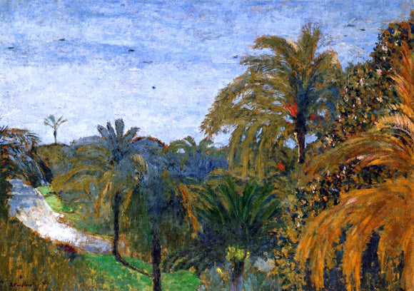  Edouard Vuillard Garden in Cannes - Art Print