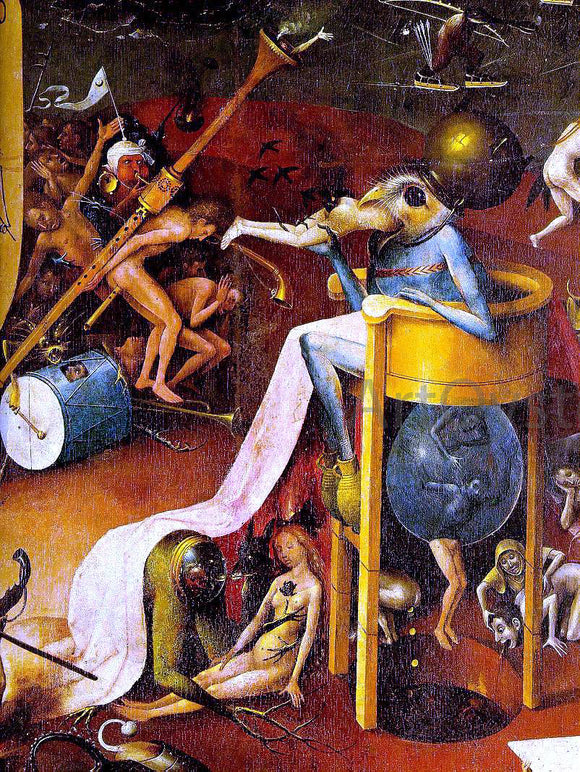 Hieronymus Bosch Garden of Earthly Delights [detail] - Art Print