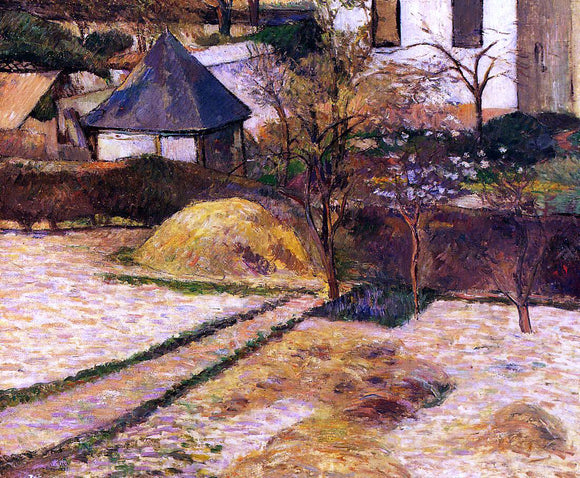  Paul Gauguin Garden View, Rouen - Art Print