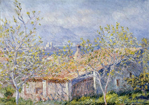  Claude Oscar Monet Gardener's House at Antibes - Art Print