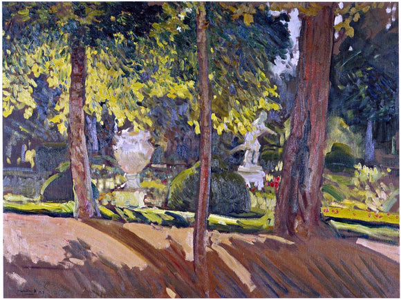  Joaquin Sorolla Y Bastida Gardens of La Granja - Art Print