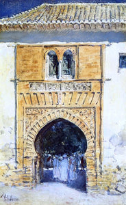  Frederick Childe Hassam Gate of The Alhambra - Art Print