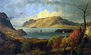  Jasper Francis Cropsey Gates of the Hudson - Art Print