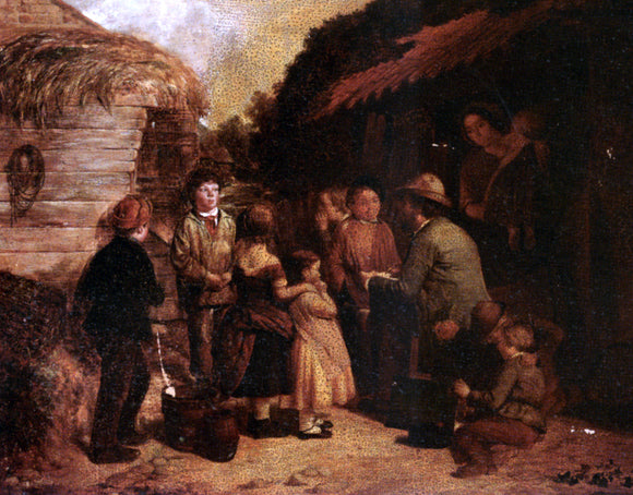  William Hemsley Gathering Round - Art Print