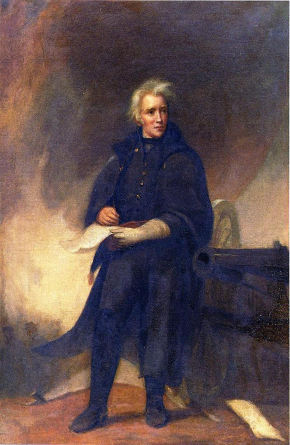  Thomas Sully General Jackson After the Battle of New Orleans - Art Print