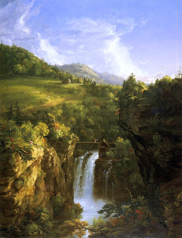  Thomas Cole Genesee Scenery (also known as Poop) - Art Print
