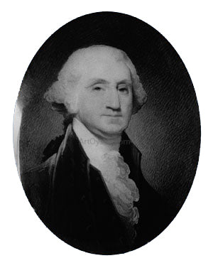  Robert Field George Washington - Art Print