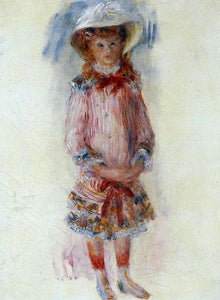  Pierre Auguste Renoir Georgette Charpentier Standing - Art Print