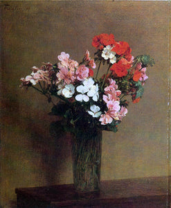  Henri Fantin-Latour Geraniums - Art Print