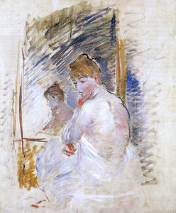  Berthe Morisot Getting out of Bed - Art Print