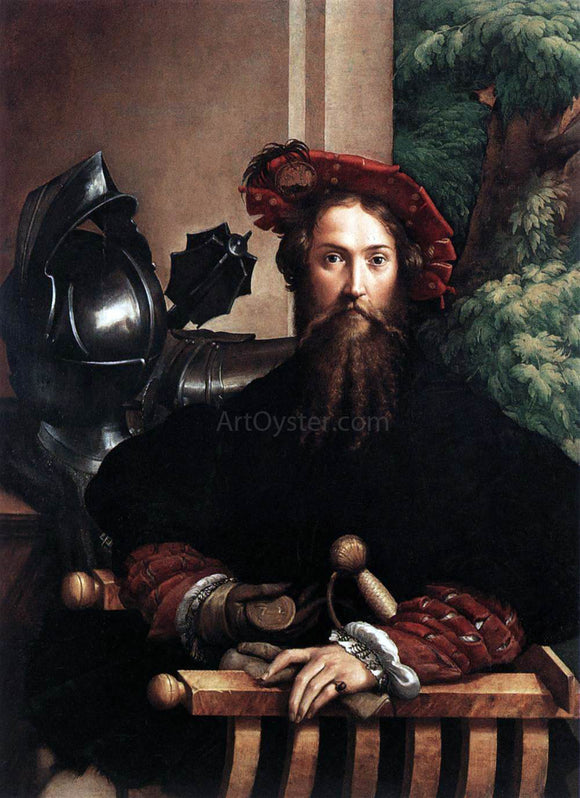  Parmigianino Gian Galeazzo Sanvitale, Count of Fontanellato - Art Print