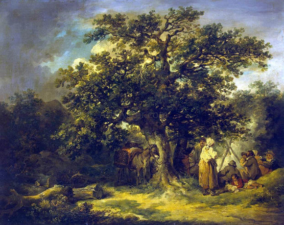  George Morland Gipsies - Art Print