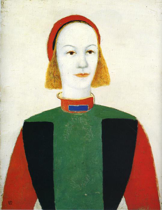  Kazimir Malevich Girl - Art Print