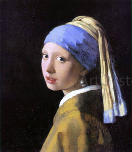  Johannes Vermeer A Girl with a Pearl Earring - Art Print
