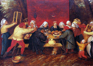  The Younger Pieter Bruegel Giving Presents at a Wedding - Art Print
