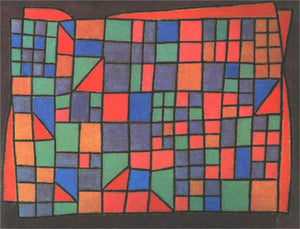  Paul Klee Glass Facade - Art Print