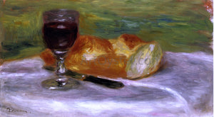  Pierre Auguste Renoir Glass of Wine - Art Print