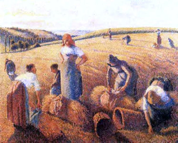  Winckworth Allan Gay Gleaners - Art Print