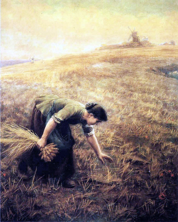  Arthur Hughes Gleaning - Art Print