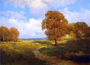  Julian Onderdonk Glimpse of the Sea, Long Island - Art Print