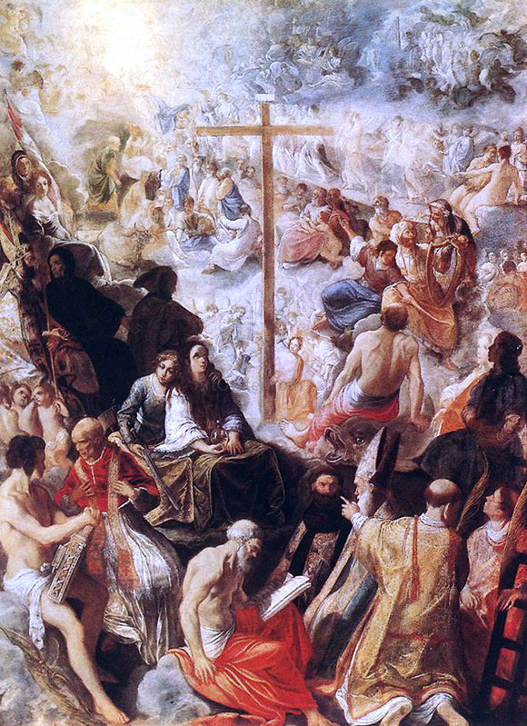  Adam Elsheimer Glorification of the Cross - Art Print