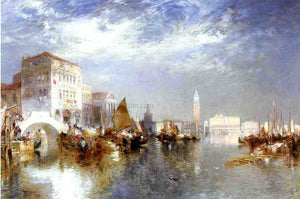  Thomas Moran Glorious Venice - Art Print