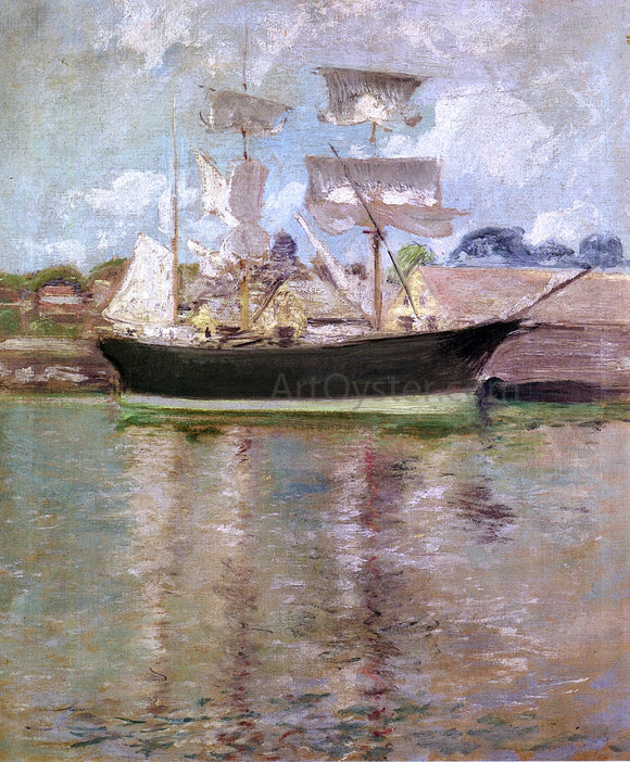  John Twachtman Gloucester Schooner - Art Print