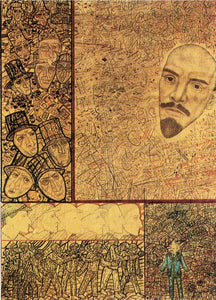  Pavel Filonov Goelro Lenin's Plan for the Electrification of Russia - Art Print