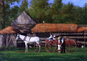 Enoch Wood Perry Going for a Ride - Art Print