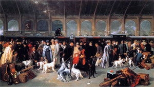  George Earl Going North, King's Cross Station - Art Print