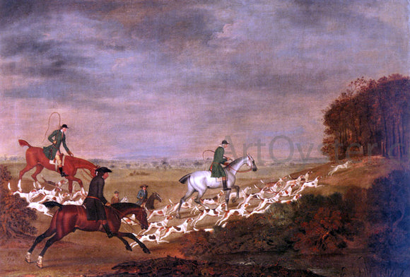  James Seymour Going To Cover; Sir William Jolliffe With His Hounds Riding Toward A Covert - Art Print